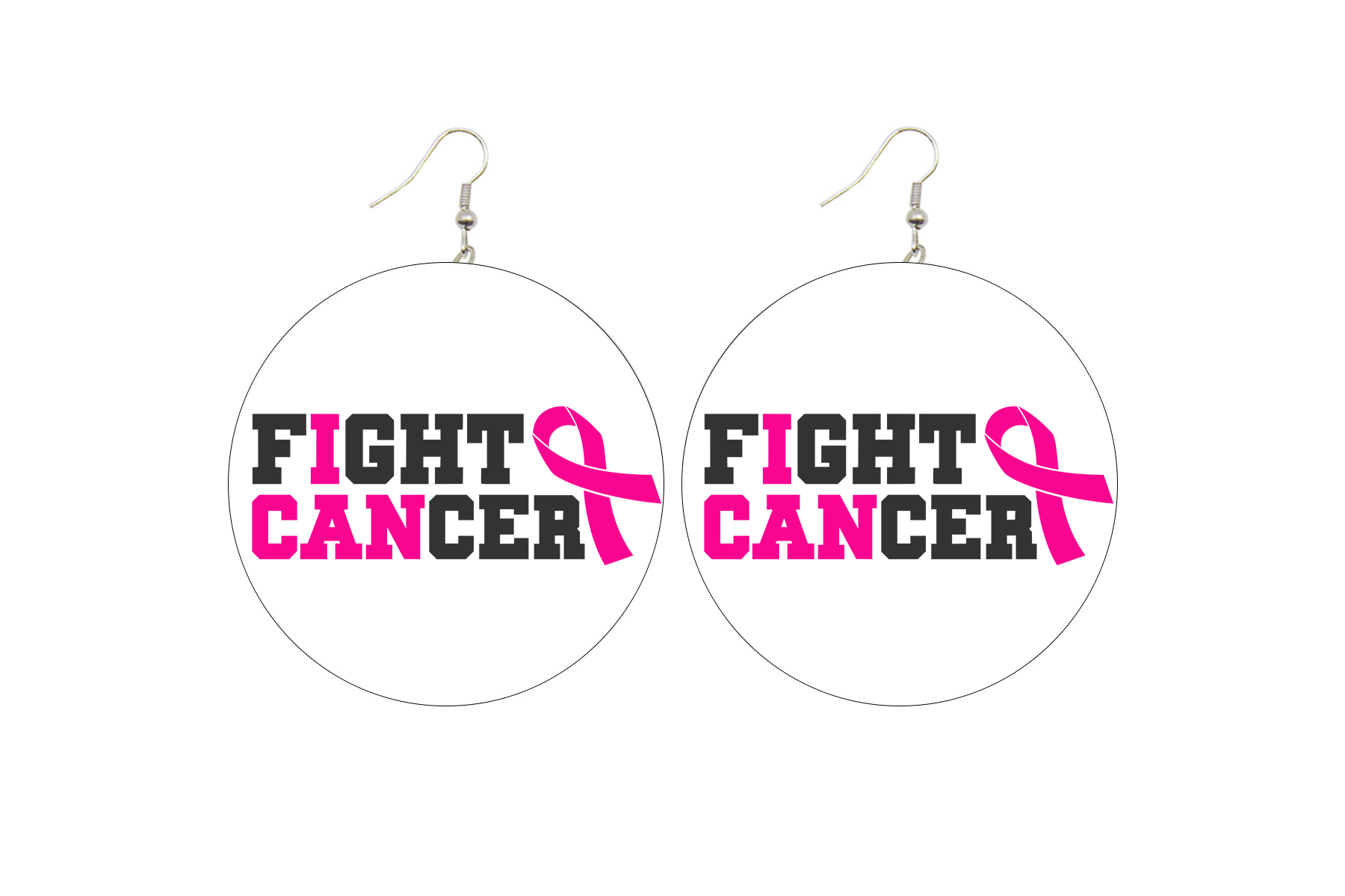 Breast Cancer Earrings