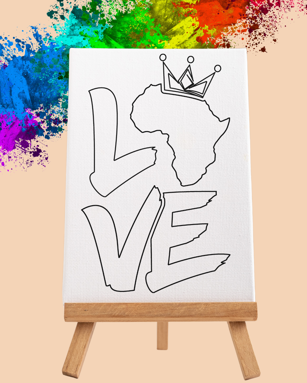 Paint Party Kit - Africa Love