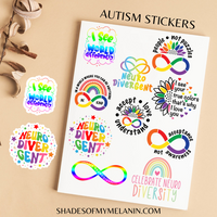 Autism Awareness Sticker Pack