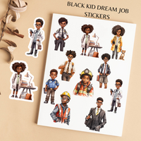 Black Kids Dream Job Sticker Pack