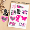 Breast Cancer Sticker Pack