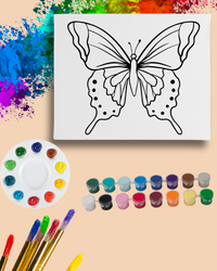 Paint Party Kit - Butterfly