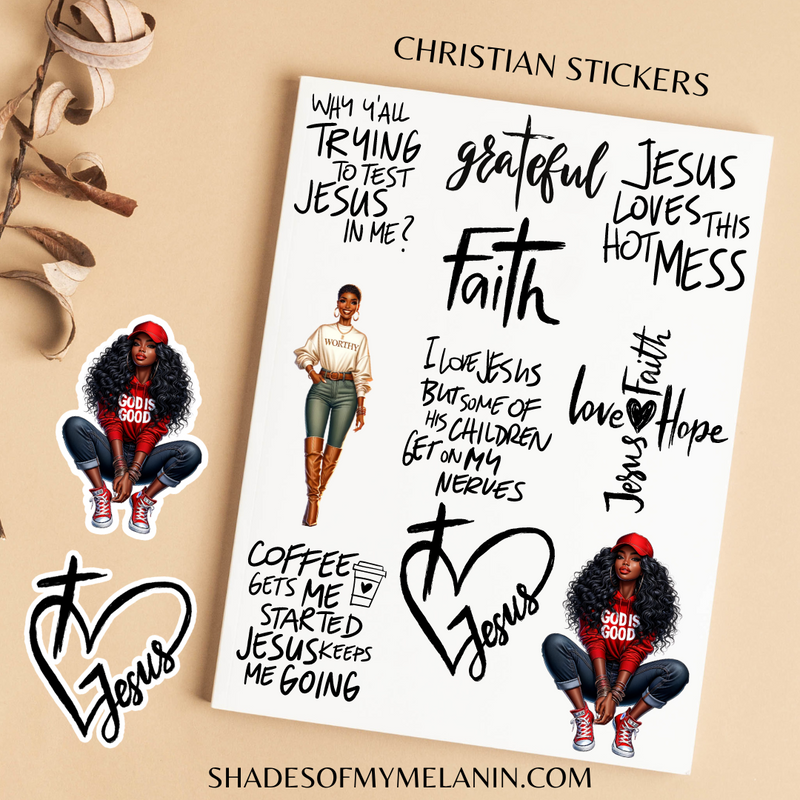 Christian Sticker Pack