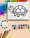 Paint Party Kit - Turtle