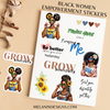 Black Woman Empowerment Sticker Pack