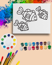 Paint Party Kit - Fish