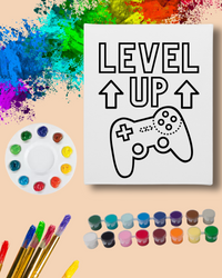 Paint Party Kit - Gamer Level Up