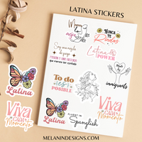 Latina Sticker Pack