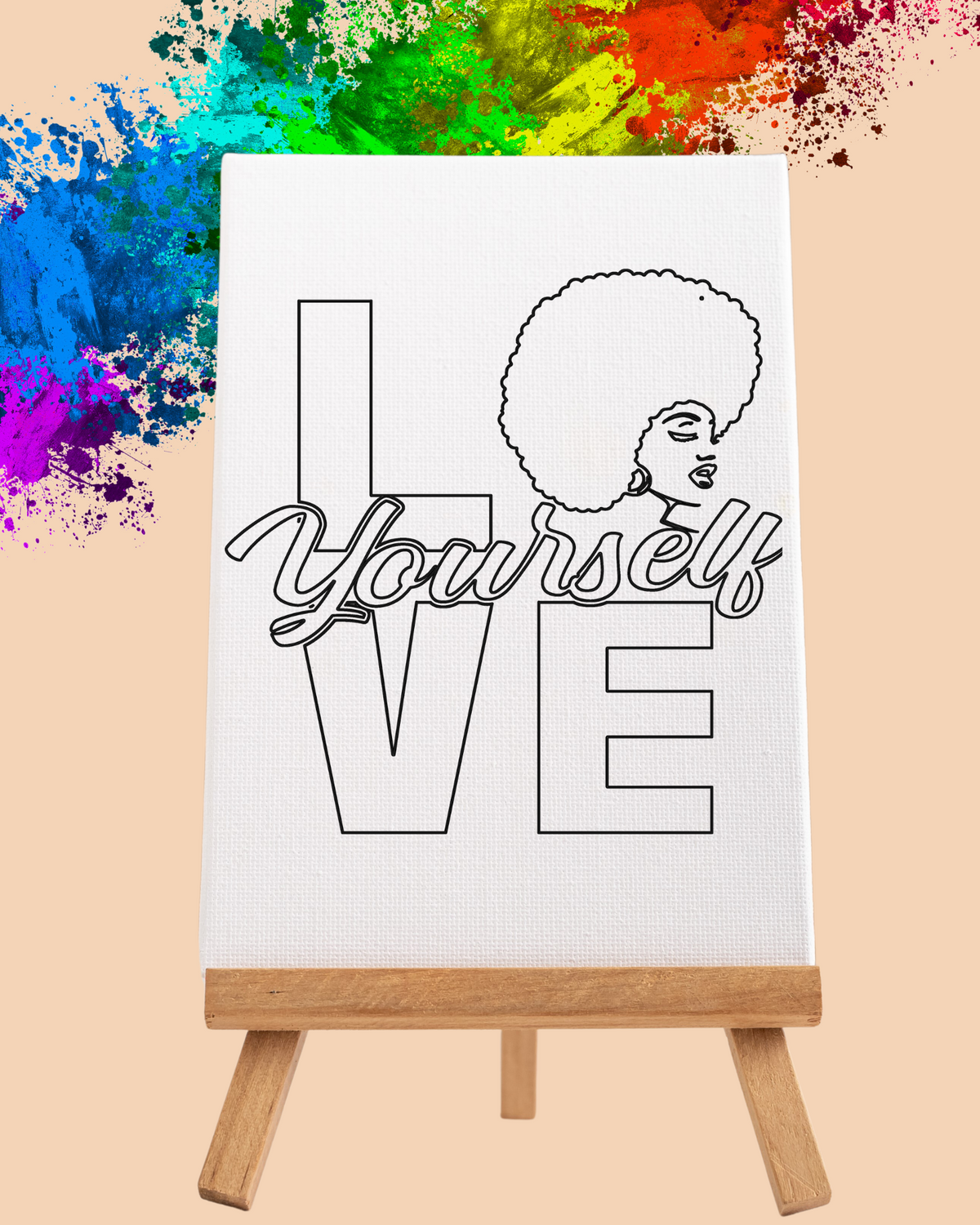 Paint Party Kit - Love Yourself