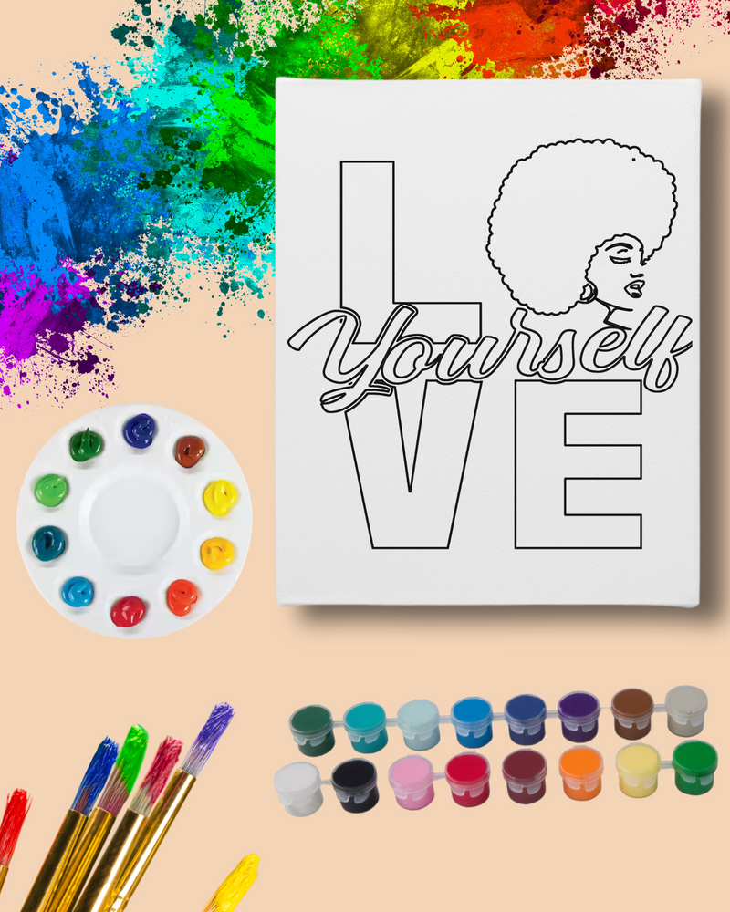 Paint Party Kit - Love Yourself