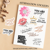 Affirmation Sticker Pack