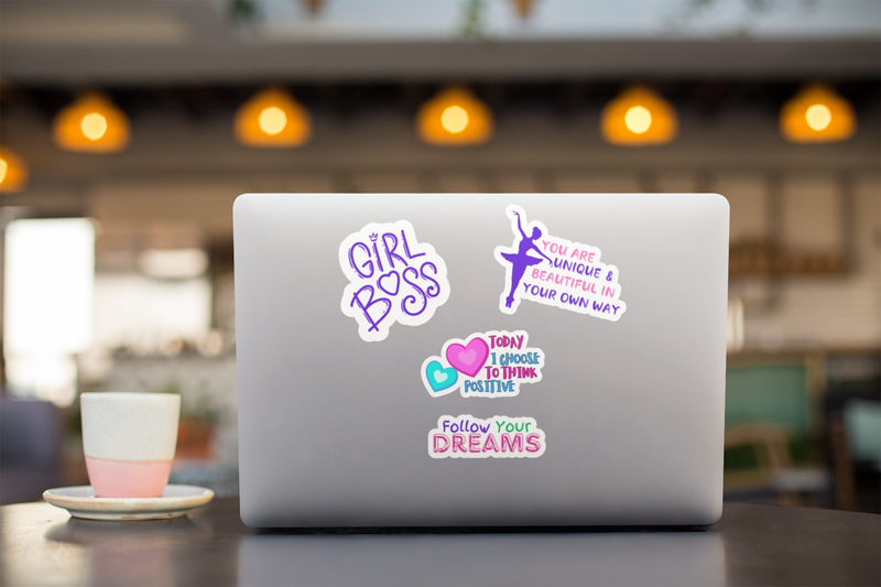 Girl's Affirmation Sticker Pack