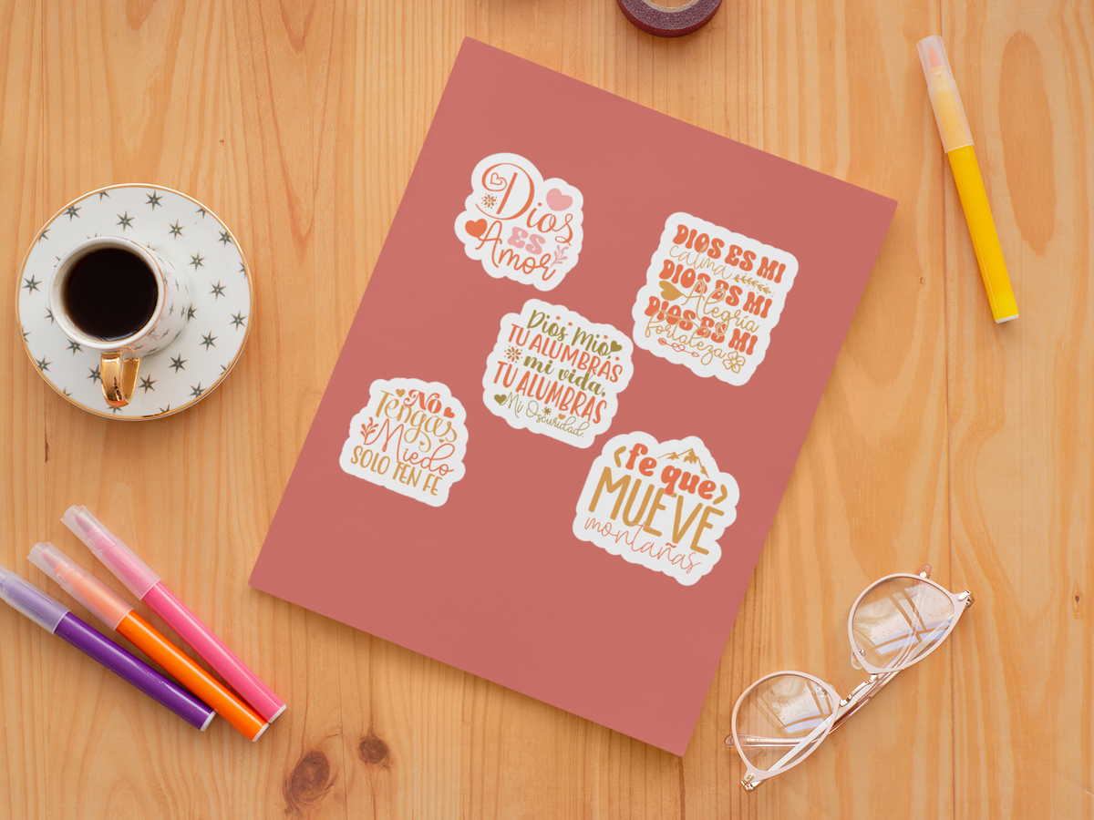 Frases Religiosas (Religious Phrases) Sticker Pack