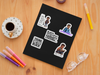 Black Boy Affirmation Sticker Pack