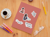 Black Teen Girl Affirmation Sticker Pack