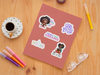 Black Girl Affirmation Sticker Pack