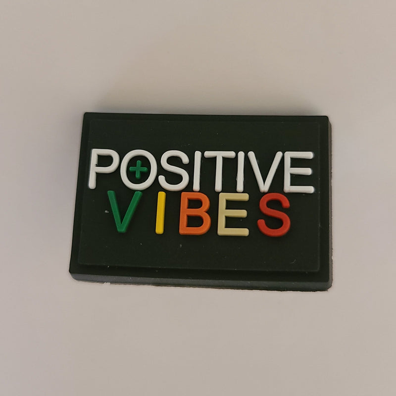 Positive Vibes Shoe Charm