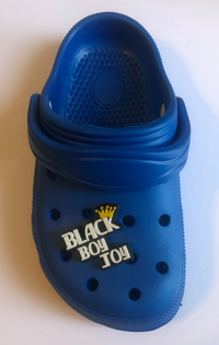 Black Boy Joy Shoe Charm