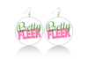 AKA Pretty on Fleek Wooden Earrings