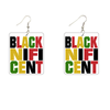 Blacknificent Wooden Earrings