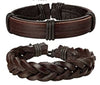 Brother's Keeper Men's Leather Bracelet