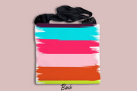 Brush Strokes Cross Body Bag + FREE Bookmark