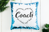 Coach Sequin Pillow