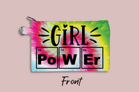 Girl Power Personalized Cosmetic Bag