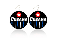 Cubana Wooden Earrings