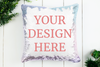 Custom Design Sequin Pillow