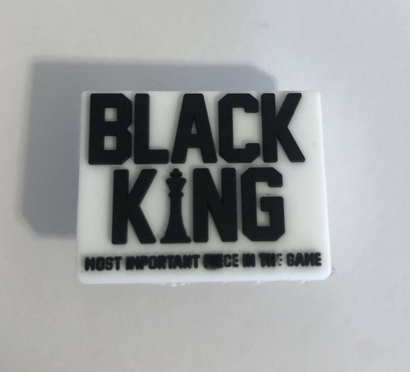 Black King Shoe Charm