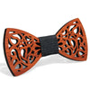 Sophisticated Wooden Bow Tie