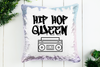 Hip Hop Queen Sequin Pillow