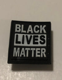 Black Lives Matter Shoe Charm