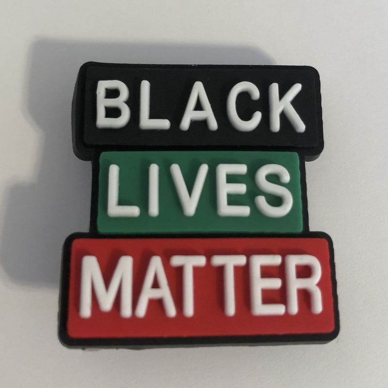 Black Lives Matter Shoe Charm