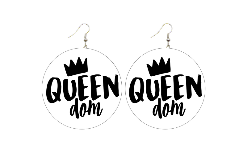 Queendom Wooden Earrings