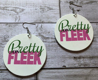 AKA Pretty on Fleek Wooden Earrings