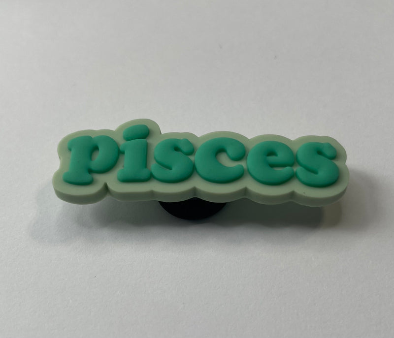 Pisces Zodiac Shoe Charm