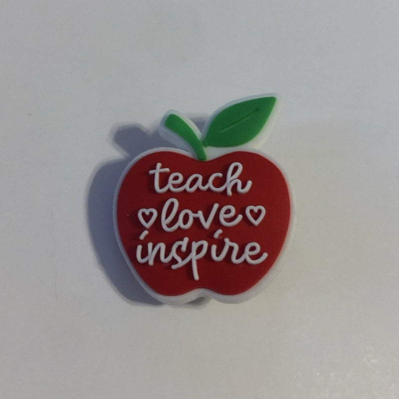 Teach, Love, Inspire Shoe Charm