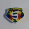 Autism Supermom Shoe Charm