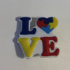 Autism Love Shoe Charm