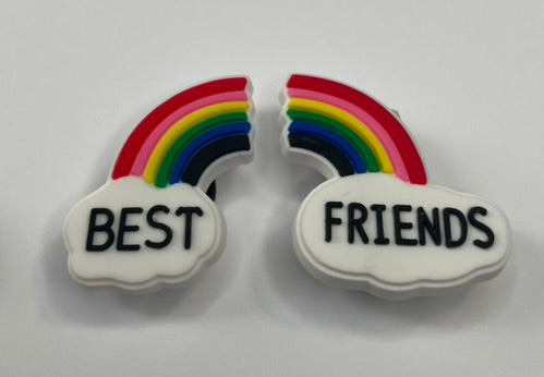 Best Friend Shoe Charm Set (2 charms)