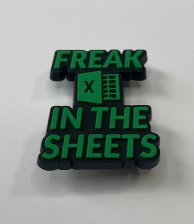 Freak in The Sheets Shoe Charm