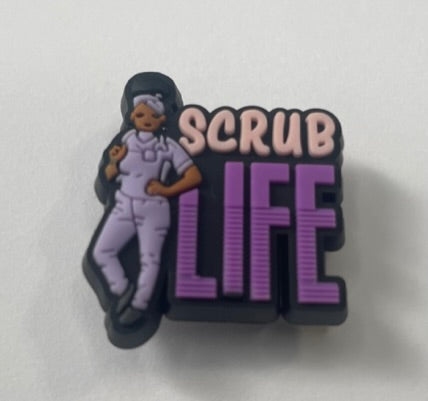 Scrub Life Shoe Charm