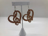 Music Note Engraved Wooden Earrings