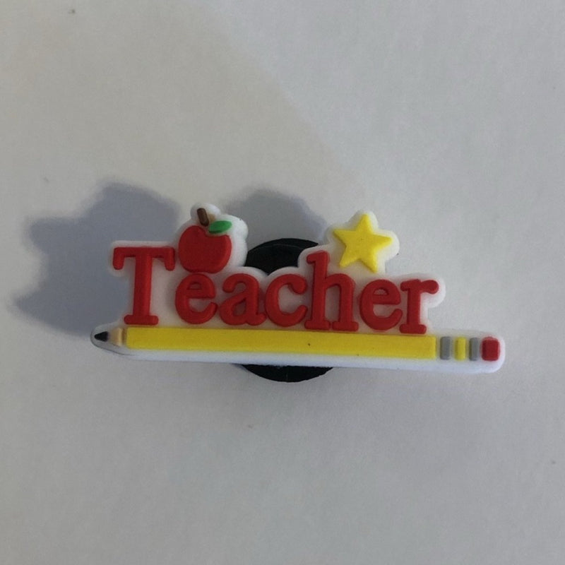 Teacher Shoe Charm