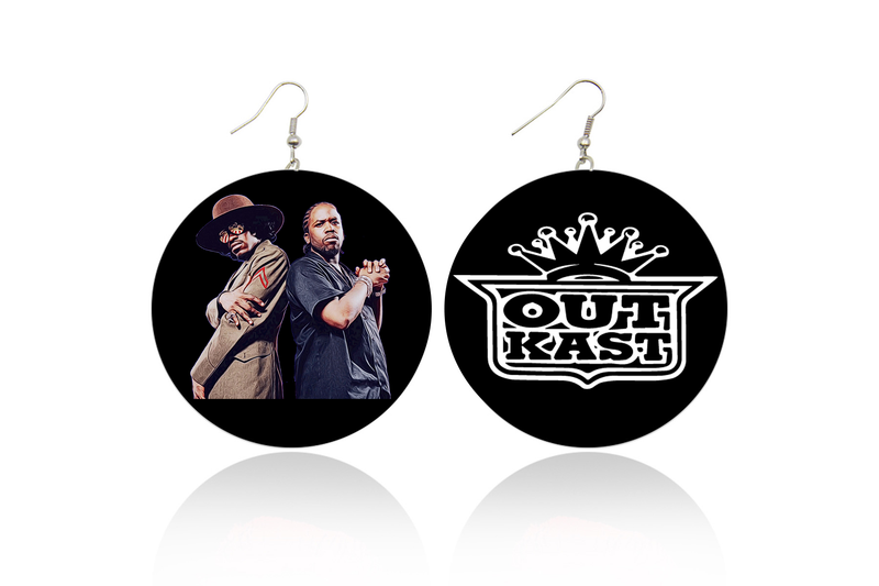 Outkast Wooden Earrings