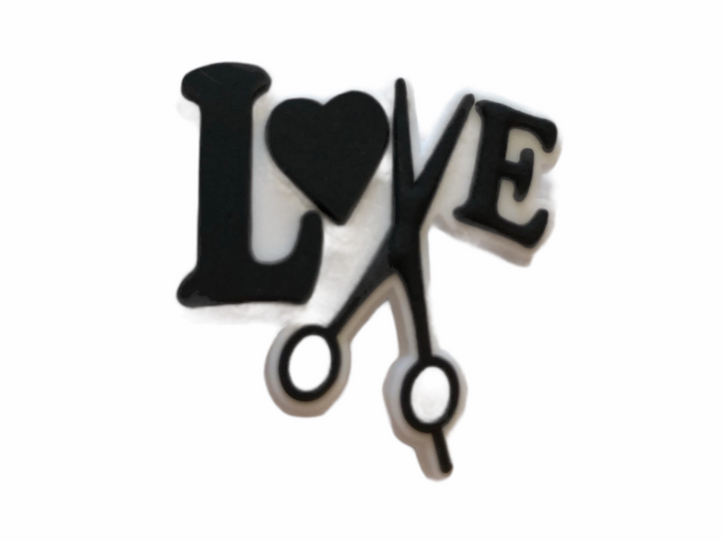 Hairstylist Love Shoe Charm