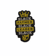 Black Father, Black Leader, Black King Shoe Charm