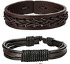 Powerful King Men's Leather Bracelet